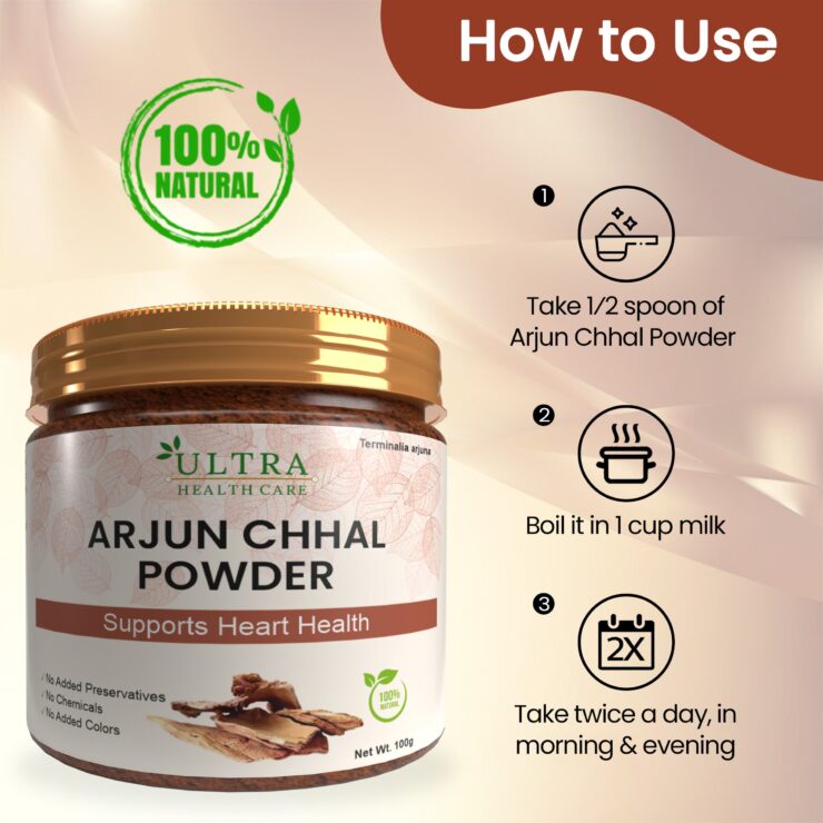 Arjun Chhal Powder Benefits