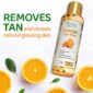 Orange facewash for tan remover