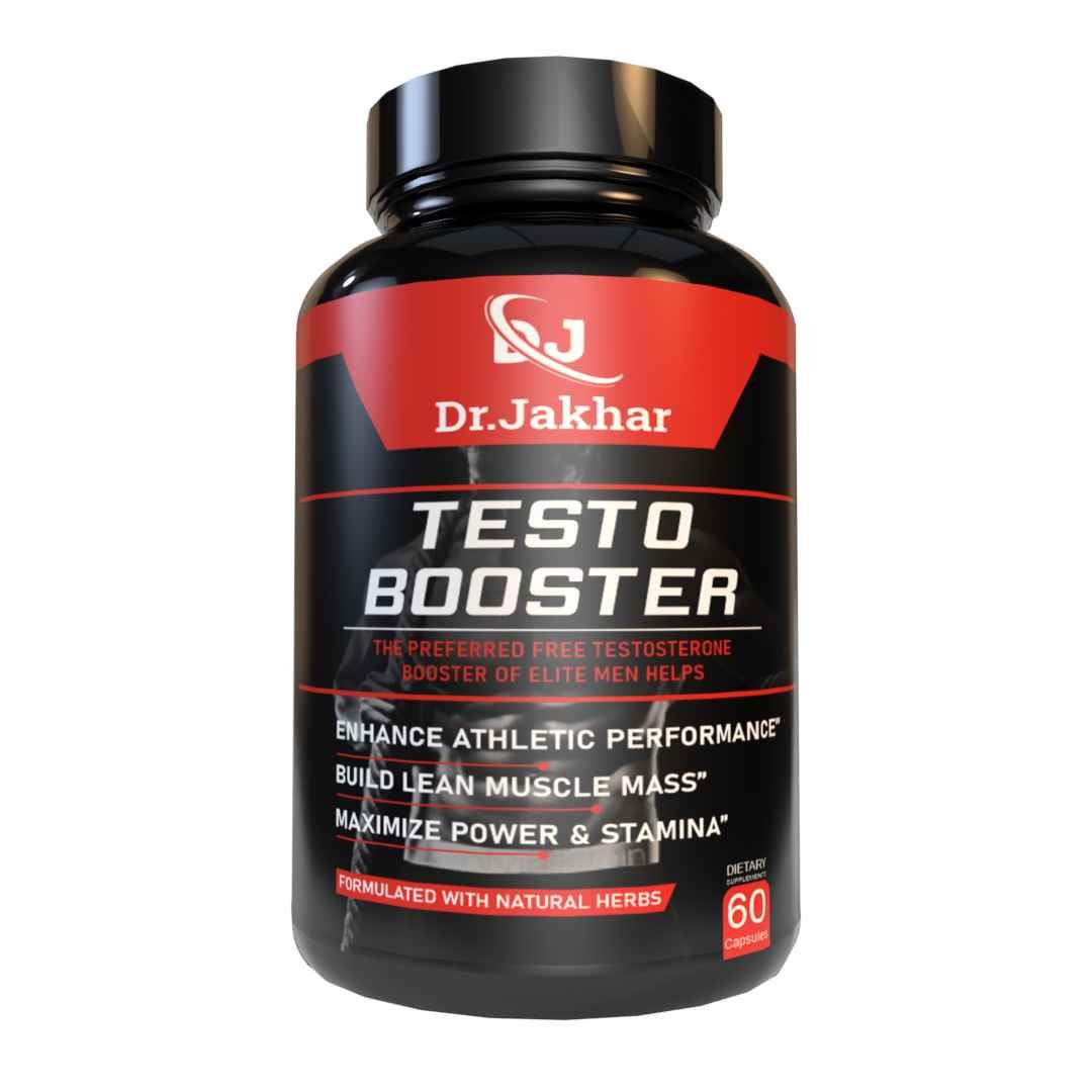 Dr Jakhar Testo Booster Ayurvedic Premium Pack Of 60 Capsule