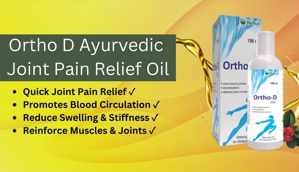 Ortho D Ayurvedic Joint Pain Relief Oil