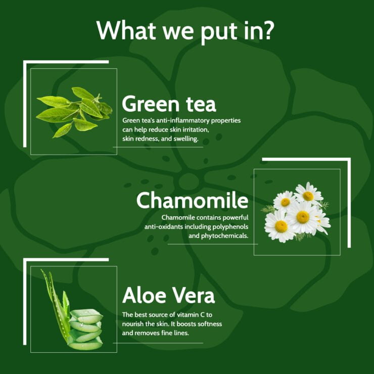 Green tea Bundle of Powerful Ingredients