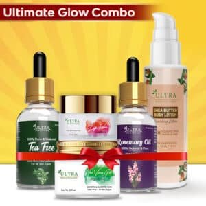 Ultimate Glow Combo Pack for Men and Women | Glowing and Healthy Skin | Hair and Scalp