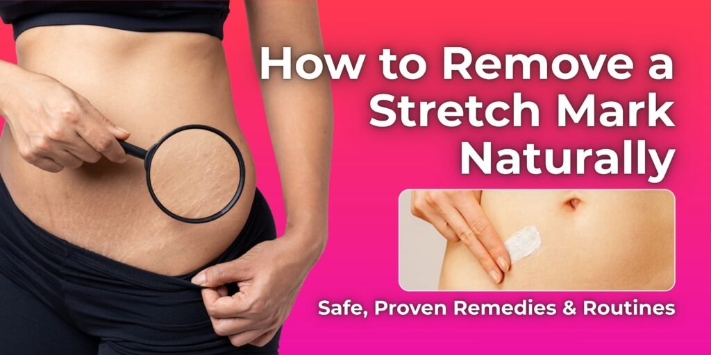 How to Remove a Stretch Mark Naturally